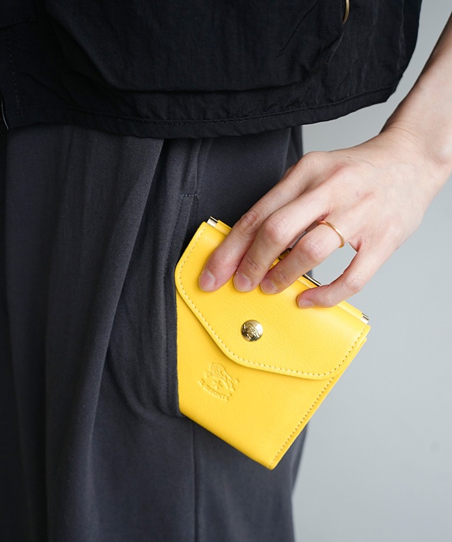 IL BISONTE 2024AW限定カラー 二つ折り財布 IL BISONTE イルビゾンテ 財布 二つ折り財布 限定カラー二つ折り