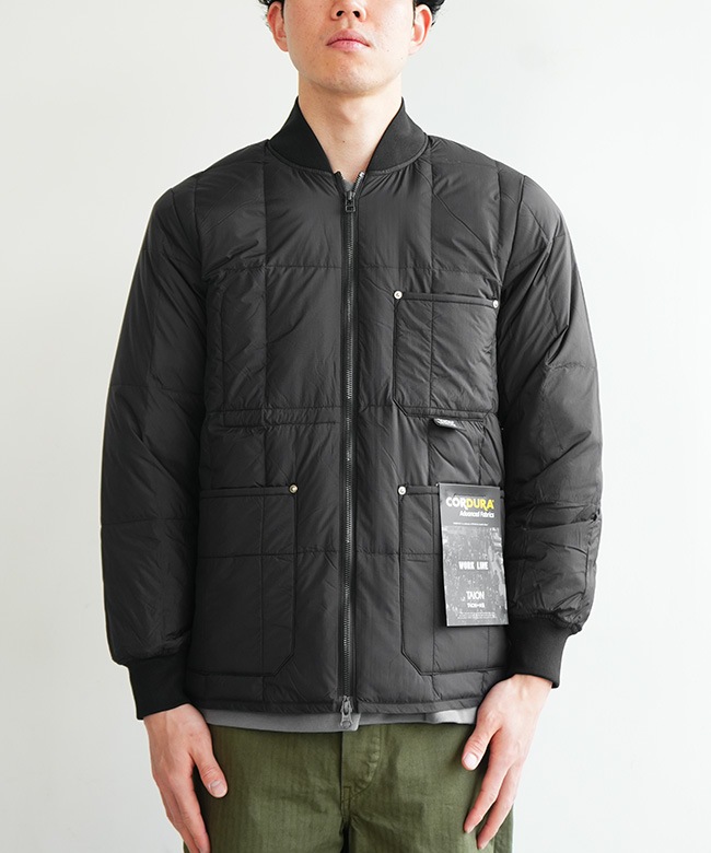SALE 30%OFF】TAION(タイオン) 【収納袋付き】ワーク リブネックW 