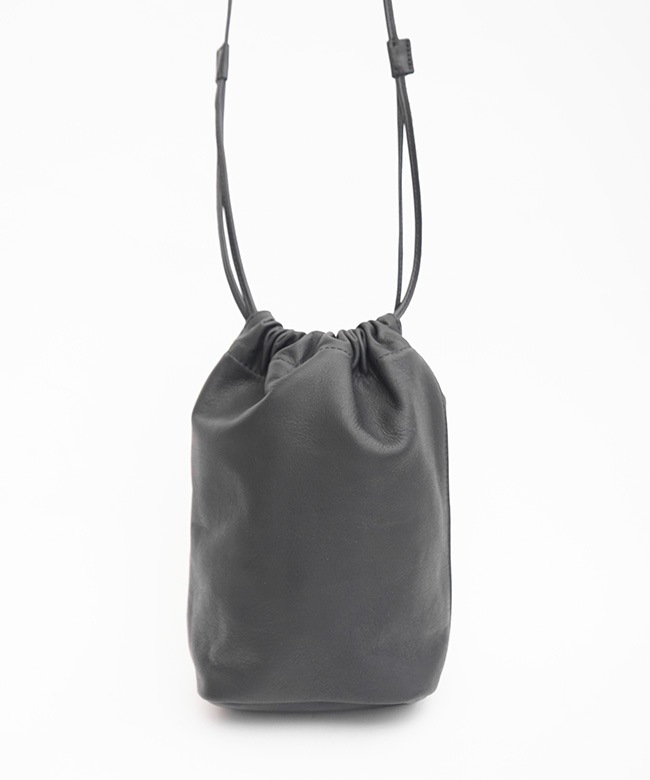 HB-BG4508]hobo(ホーボー)DRAWSTRING POUCH COW LEATHER レザー