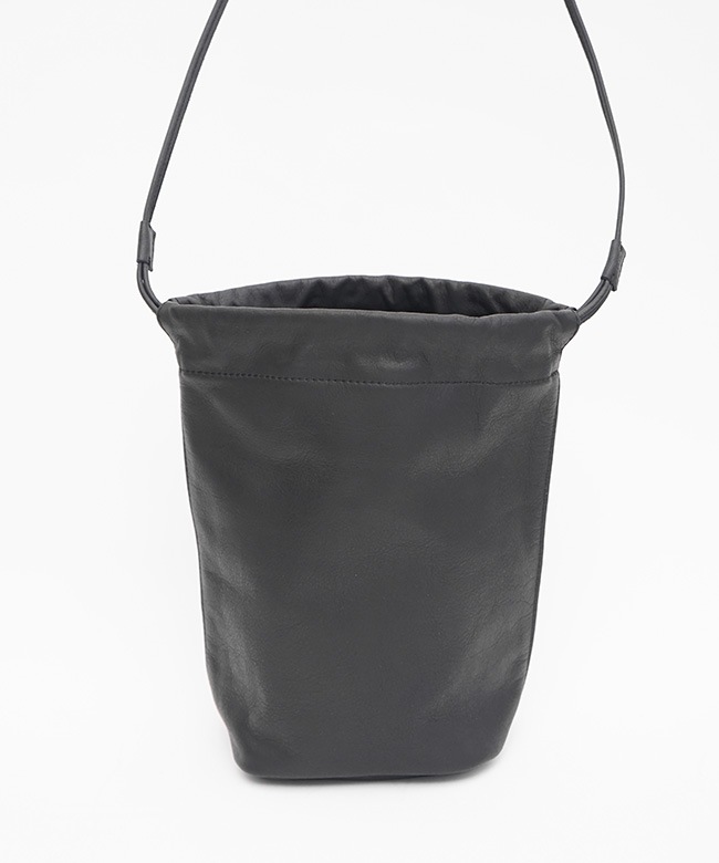 HB-BG4508]hobo(ホーボー)DRAWSTRING POUCH COW LEATHER レザー