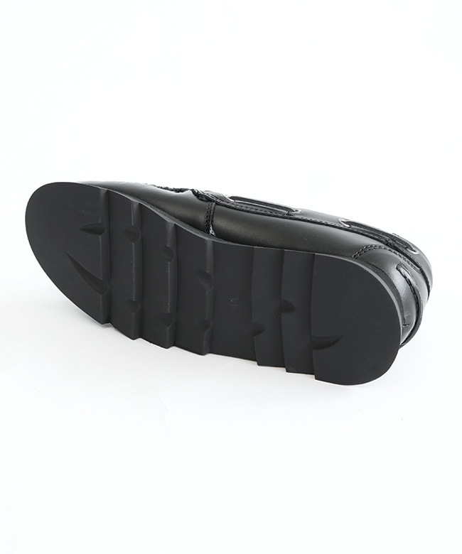 nonnative(ノンネイティブ) OFFICER DECK SHOES COW LEATHER