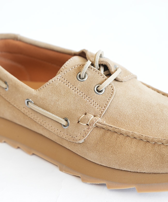 NN-F4604]nonnative(ノンネイティブ) OFFICER DECK SHOES COW LEATHER
