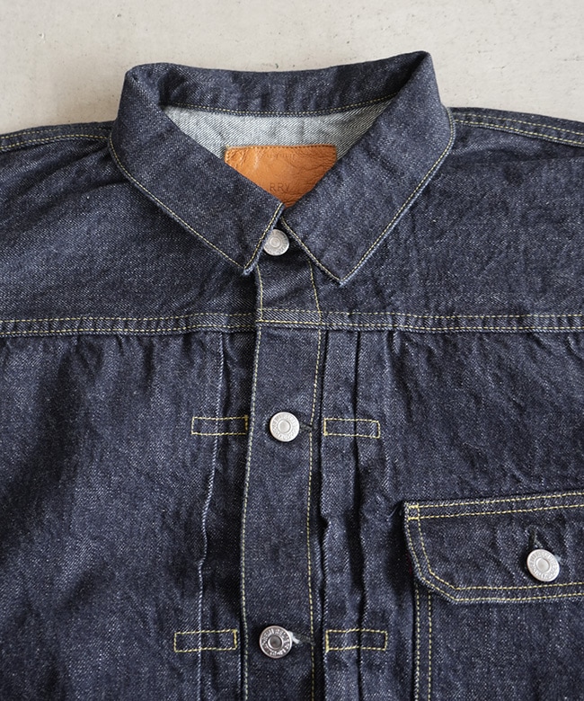 ジーンズ（ＬＩＧＨＴ ＢＬＵＥ）ＲＥＭＩ　ＲＥＬＩＥＦ洋品紳士服/270 RN29373047]REMI RELIEF(レミレリーフ) 12oz SELVEDGE DENIM 1st JKT