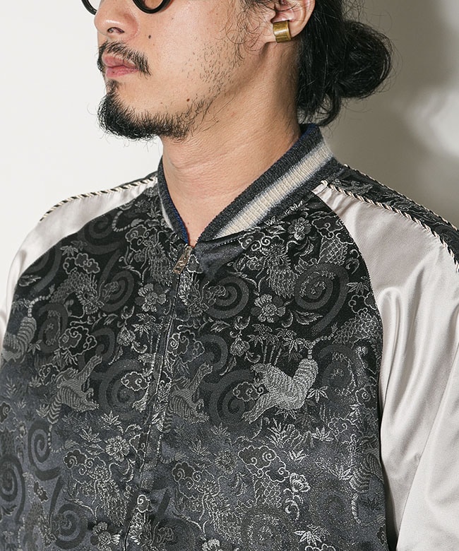 TT15717]TAILOR TOYO(テーラー東洋) Early 1950s Style Rayon Brocade