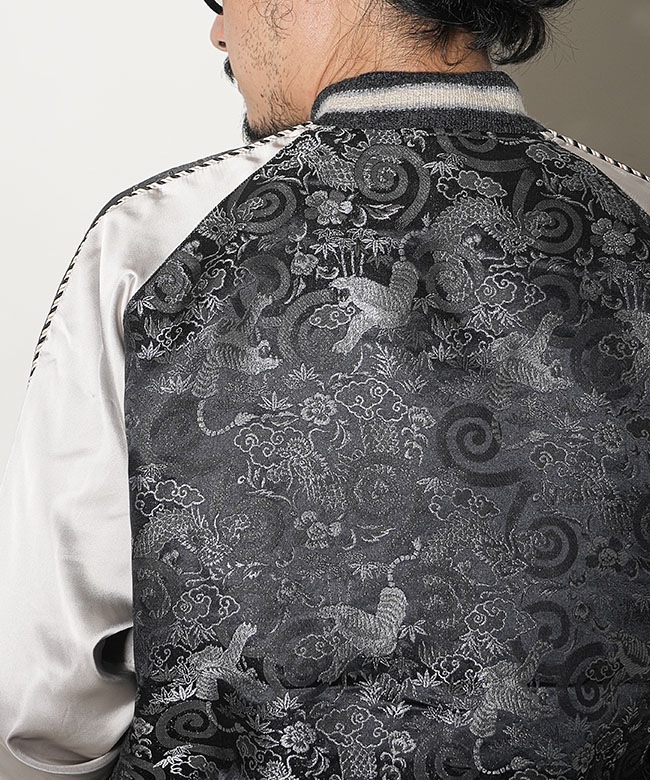 TT15717]TAILOR TOYO(テーラー東洋) Early 1950s Style Rayon Brocade