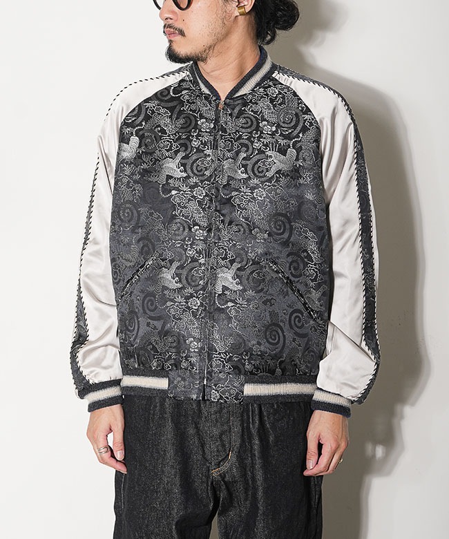 TT15717]TAILOR TOYO(テーラー東洋) Early 1950s Style Rayon Brocade