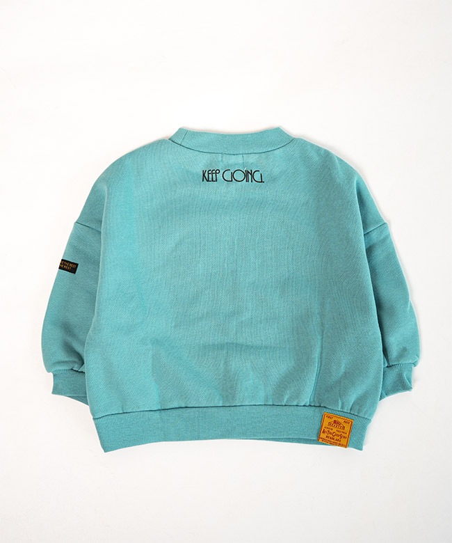 R511045]F.O.KIDS(エフオーキッズ) アップリケトレーナー 子供服