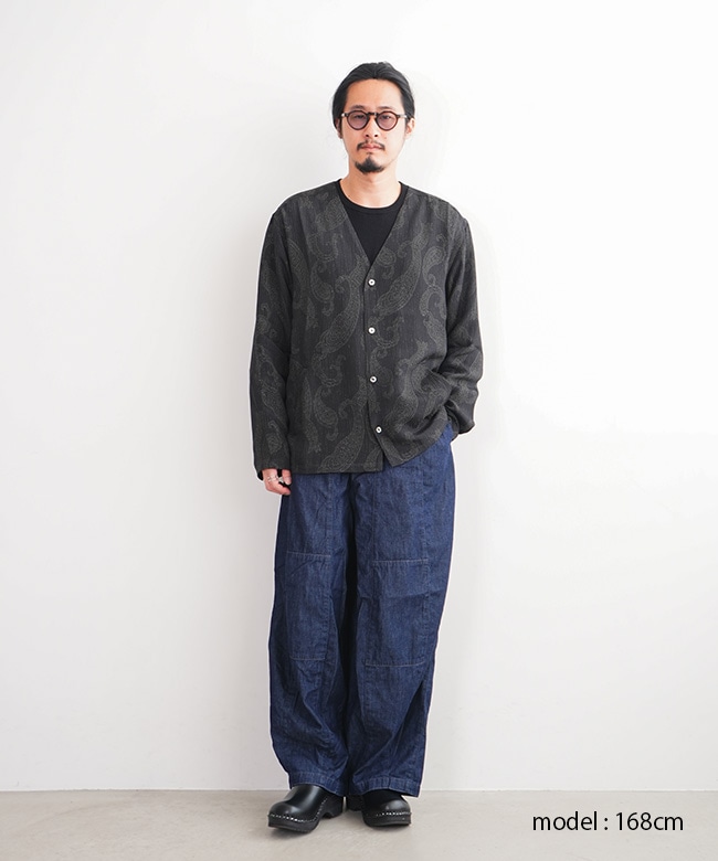 SX198]NEEDLES(ニードルス) H.D. Pant - 6oz Denim ヒザデルパンツ