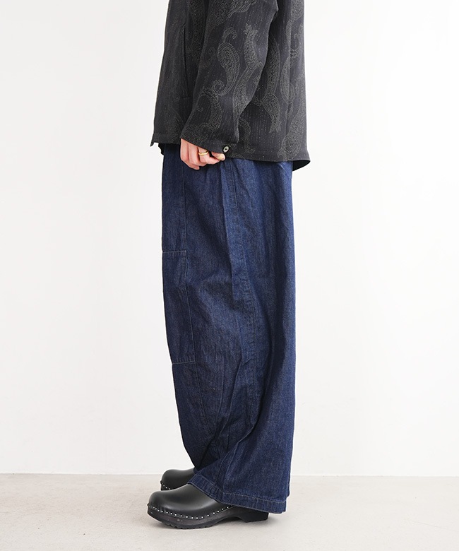 SX198]NEEDLES(ニードルス) H.D. Pant - 6oz Denim ヒザデルパンツ