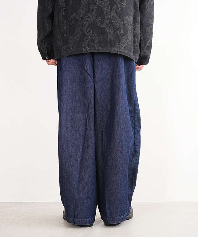 SX198]NEEDLES(ニードルス) H.D. Pant - 6oz Denim ヒザデルパンツ