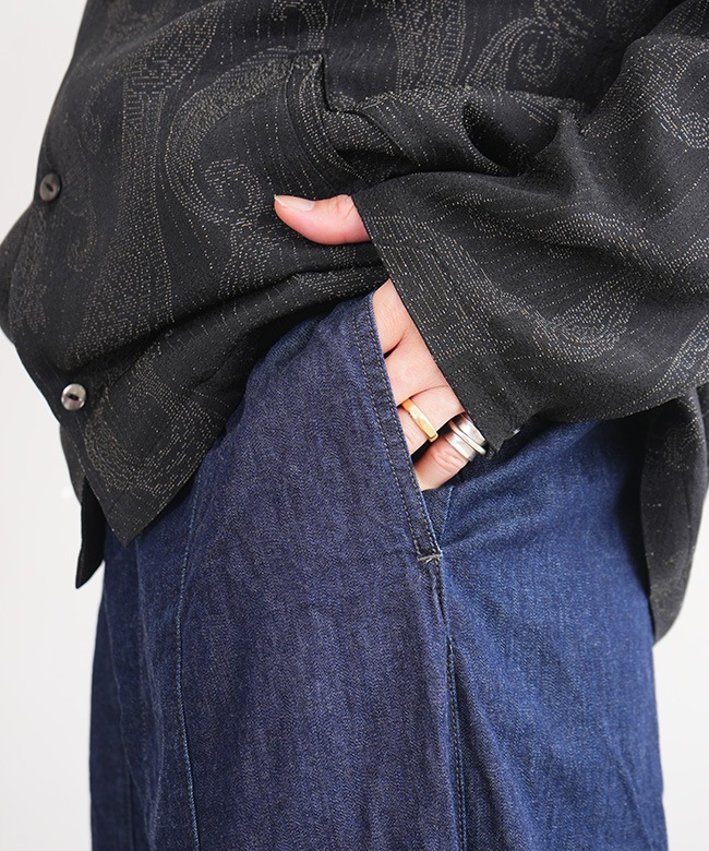 SX198]NEEDLES(ニードルス) H.D. Pant - 6oz Denim ヒザデルパンツ