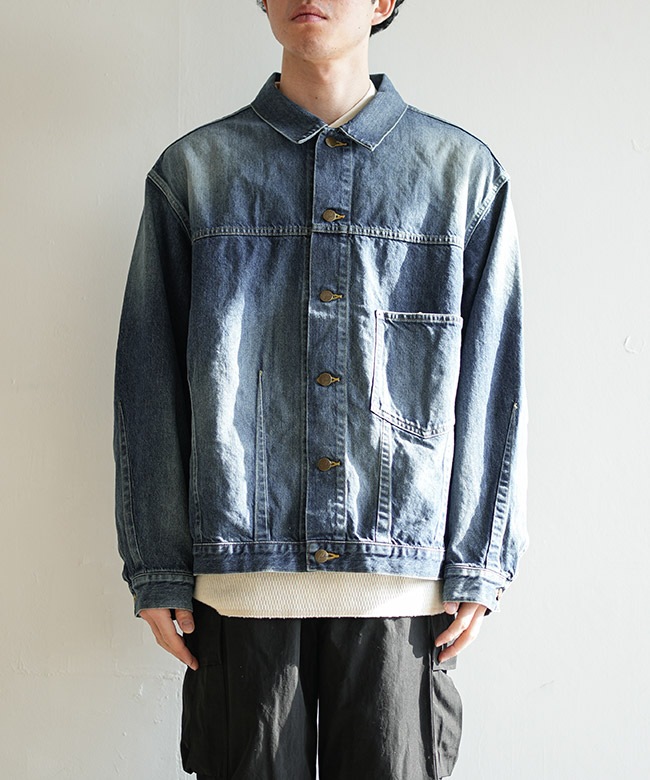 SX200]NEEDLES(ニードルズ) Darts Bottom Jean Jkt - 12oz Denim