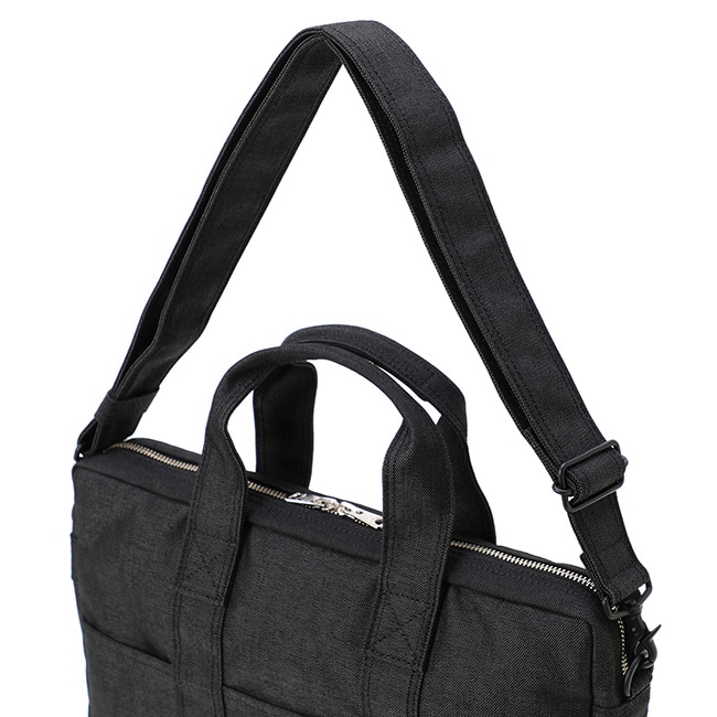 ショルダー紐・収納袋付属】PORTER(ポーター) SMOKY 2WAY BRIEFCASE