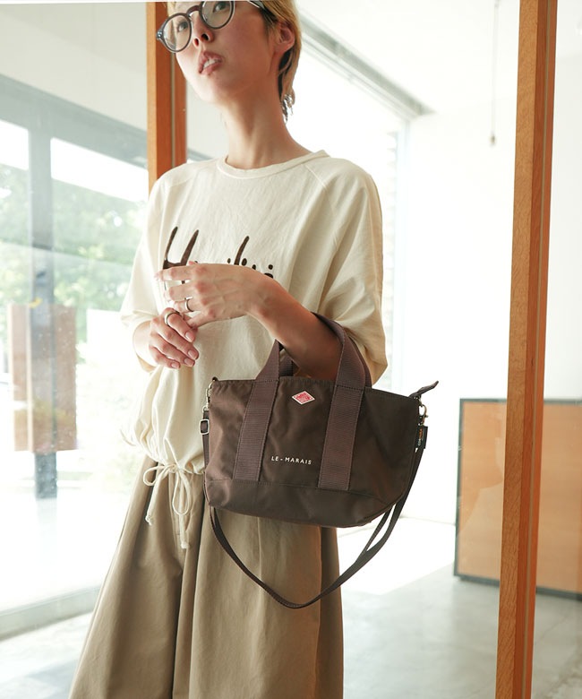 ◇DANTON(ダントン) CORDURA CANVAS 2WAY TOTE BAG LE-MARAIS/トート