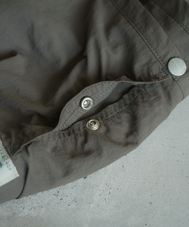 SASSAFRAS(ササフラス) OVERGROWN HIKER VEST-NYLON RIPSTOP オーバー