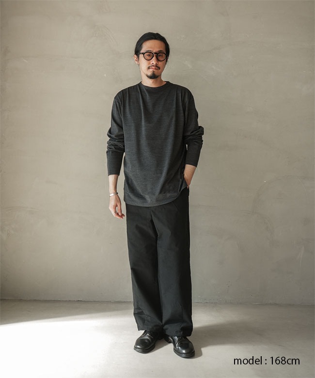 Caledoor(カレドアー) Light Merino Wool Long-Sleeve T-Shirt ライト