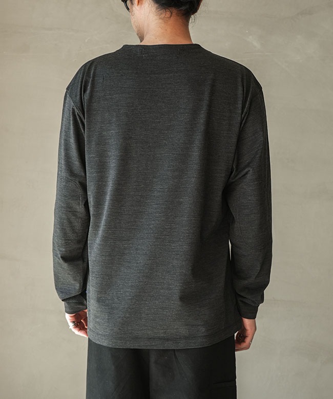 Caledoor(カレドアー) Light Merino Wool Long-Sleeve T-Shirt ライト