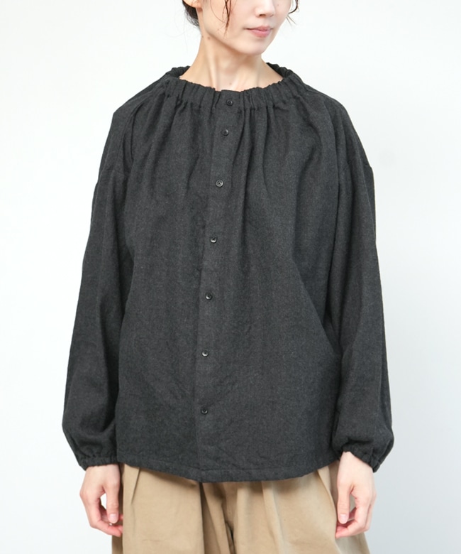 SALE 50%OFF】[P80524]prit(プリット) 2/48ウール綾織 ゴム