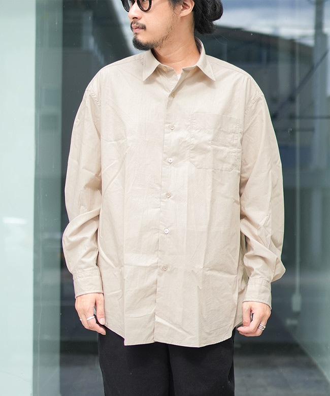 PC-016-2475]PORTER CLASSIC(ポータークラシック) CLASSIC SHIRT