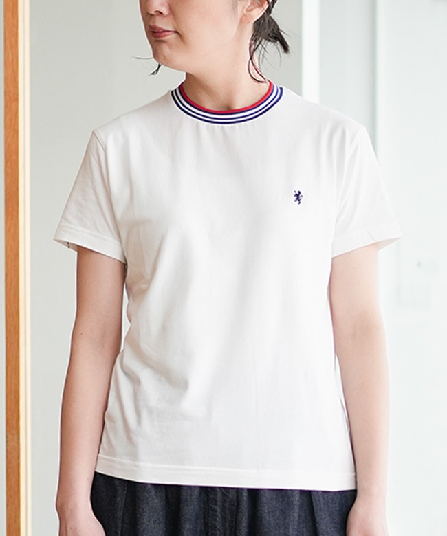 Gymphlex(ジムフレックス) CCB_CREW NECK KNIT-LINE T-SHIRT クルー