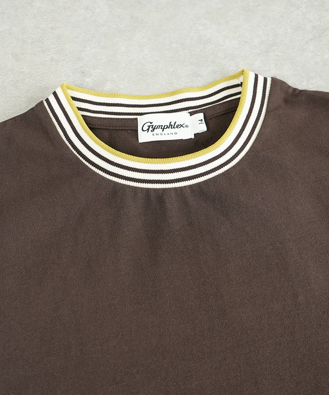 Gymphlex(ジムフレックス) CCB_CREW NECK KNIT-LINE T-SHIRT クルー