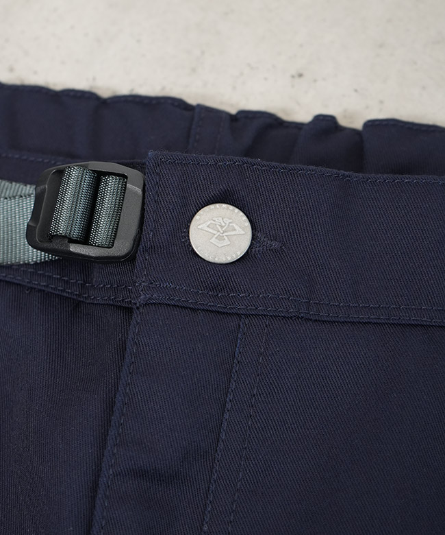 パンツ 98's STONE  Cotton Trousers Y's BORN PRODUCT] COTTON TWILL CUT LINE KNEE PANTS(XS Mocha