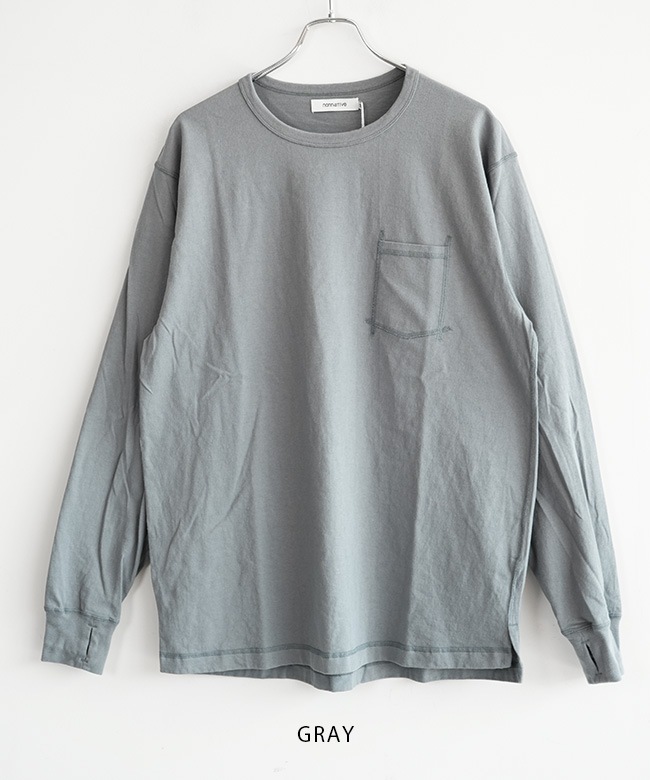 NN-C4709]nonnative(ノンネイティブ) DWELLER L/S TEE COTTON JERSEY