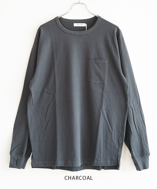 トップス nonnative DWELLER L/S TEE PIQUE KHAKI nonnative