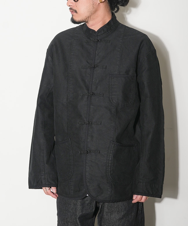 【最終値下げ】porter classic モールスキン　チャイナジャケット PC-019-3536]PORTER CLASSIC(ポータークラシック) MOLESKIN