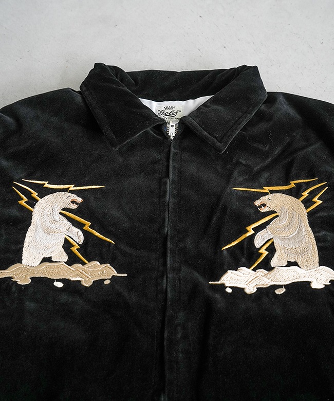 SALE 20%OFF】[GL15678]gold(ゴールド) VELVETEEN ALASKA JACKET