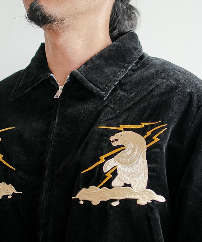 SALE 10%OFF】[GL15678]gold(ゴールド) VELVETEEN ALASKA JACKET