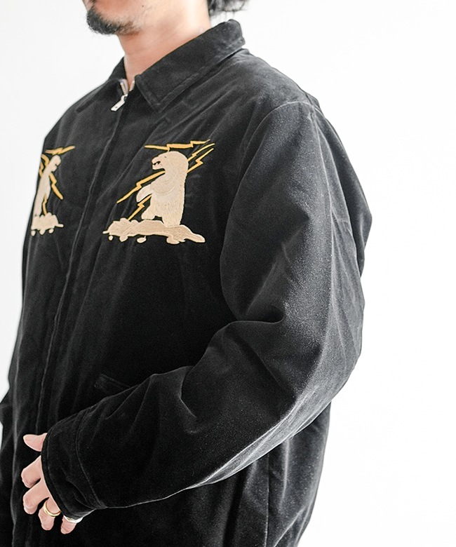 SALE 10%OFF】[GL15678]gold(ゴールド) VELVETEEN ALASKA JACKET
