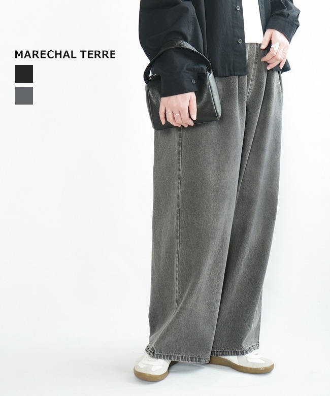 ZMT255PT510] MARECHAL TERRE(マルシャル・テル) コットンタックデニム