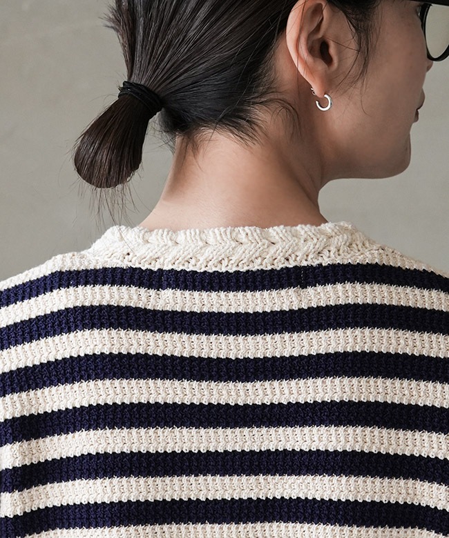 THE SHINZONE(ザ シンゾーン) CROCHET KNIT JACKET クロシェニット