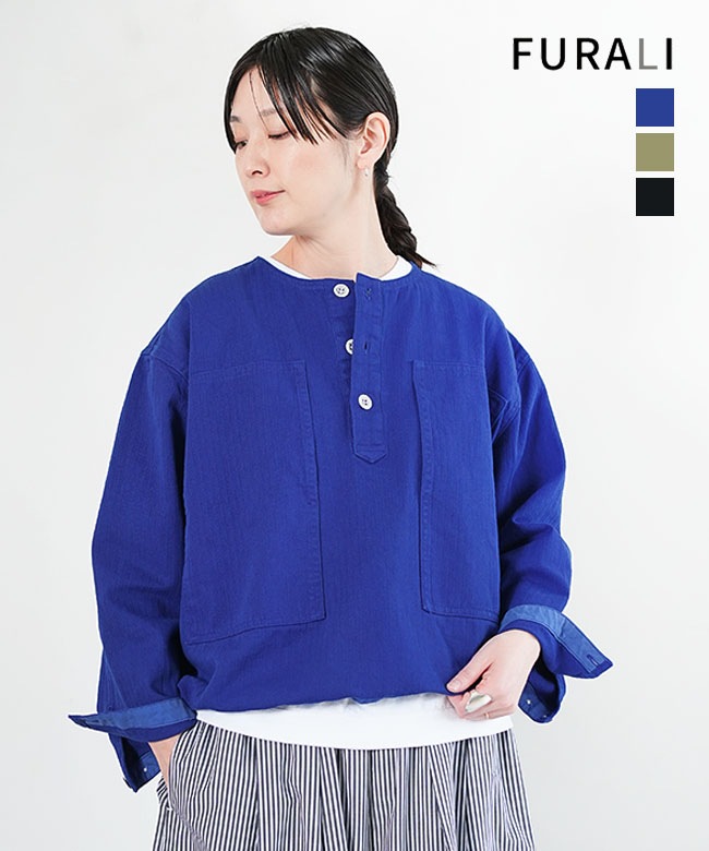 FURALI(フラリ) プリズナーシャツ レディース トップス プルオーバー
