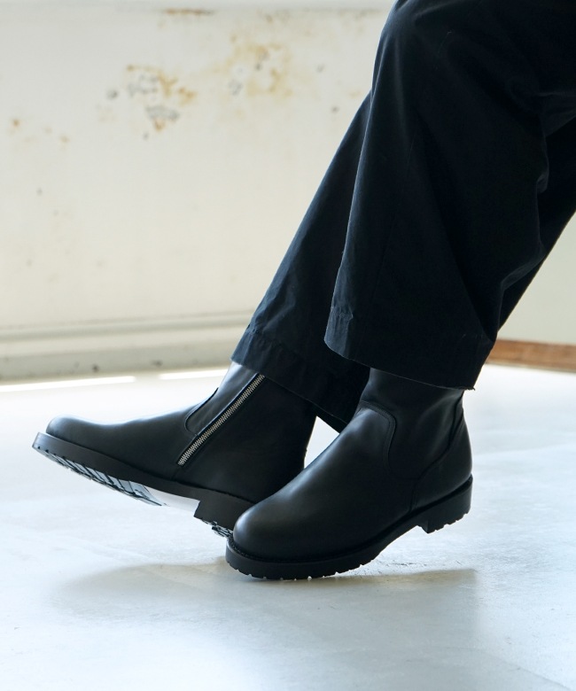 nonnative(ノンネイティブ)WORKER ZIP UP BOOTS COW LEATHER ワーカー