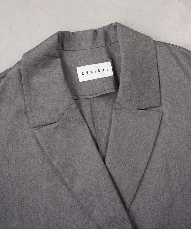 SALE 20%OFF】CYNICAL(シニカル) ハーフスリーブジャケット ストレッチ