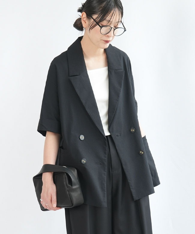 期間限定お値下げ！ CYNICAL ノースリーブハーフコートMAL SALE 20%OFF】CYNICAL(シニカル) ハーフスリーブジャケット ストレッチ