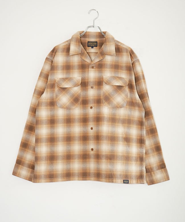 PENDLETON(ペンドルトン) コットンシャギー オープンカラー チェック