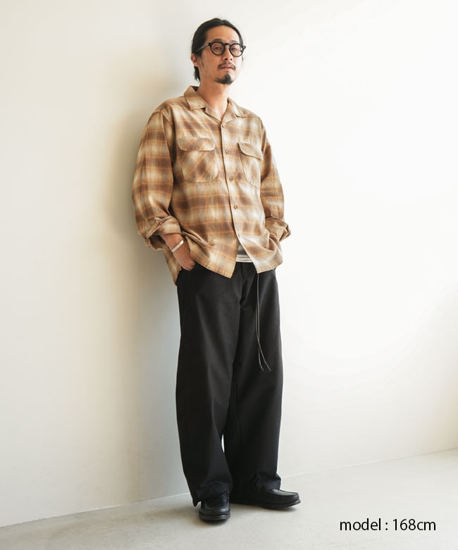 PENDLETON(ペンドルトン) コットンシャギー オープンカラー チェック