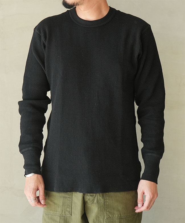 Healthknit(ヘルスニット) Thermal King Crewneck L/S サーマルキング