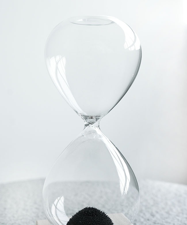 ヒューマンメイド　HEART HOURGLASS 砂時計 ヒューマンメイド HEART HOURGLASS 砂時計 - メルカリ