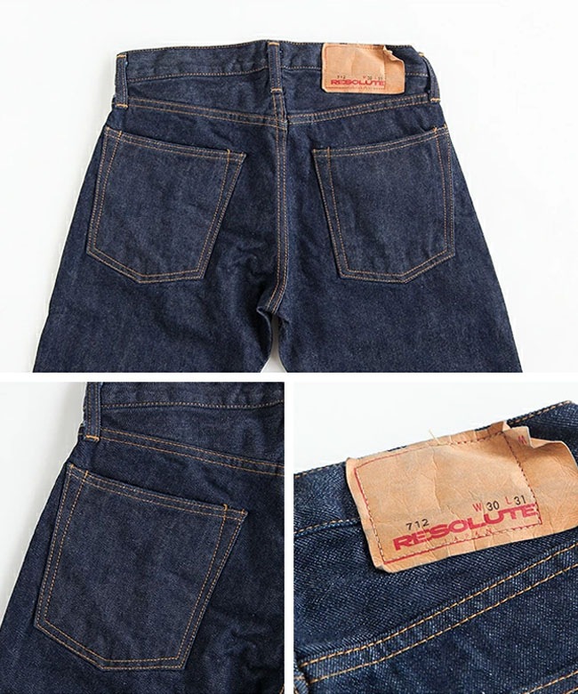 SALE 20%OFF】RESOLUTE(リゾルト) 712 / ジップフライテーパード