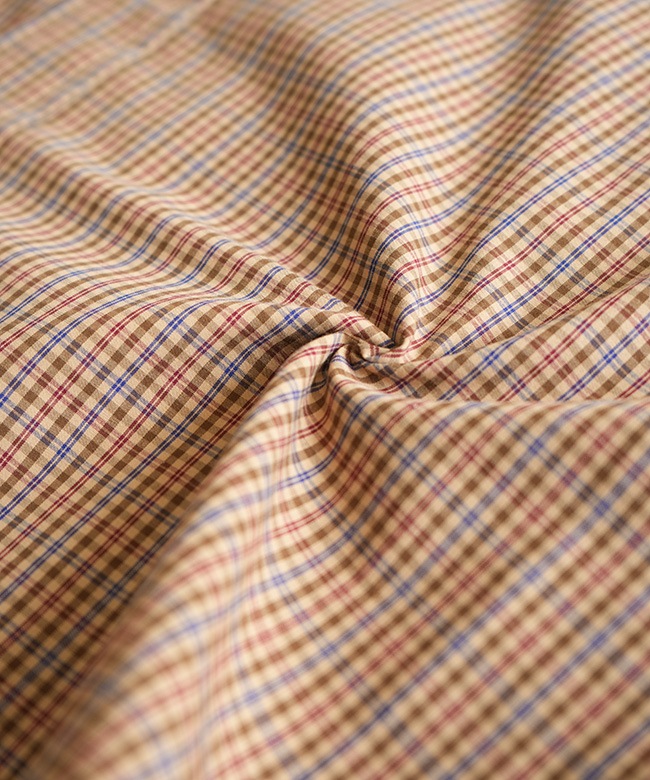 25AMSBL06]THE SHINZONE(ザ・シンゾーン)PECK CHECKED SHIRT ペック