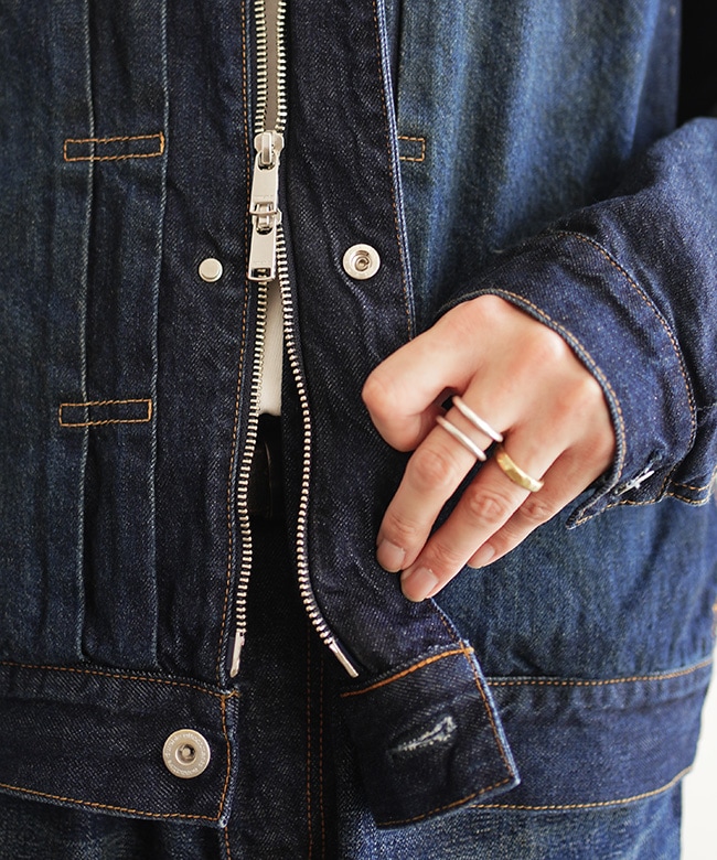 NN-J4701]nonnative(ノンネイティブ) TRUCKER BLOUSON COTTON