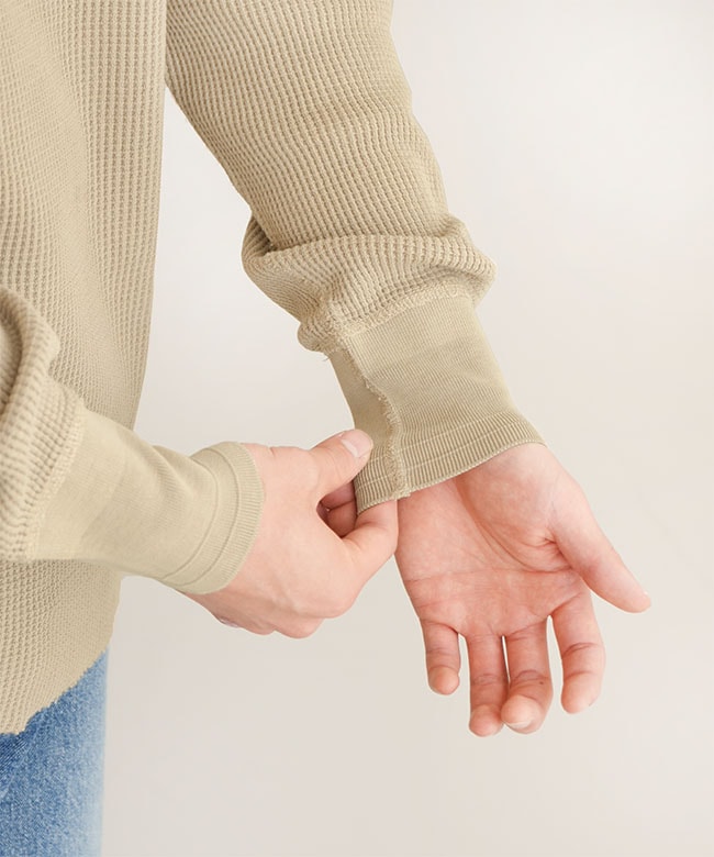 SALE 30%OFF】Healthknit(ヘルスニット) Thermal King Waffle