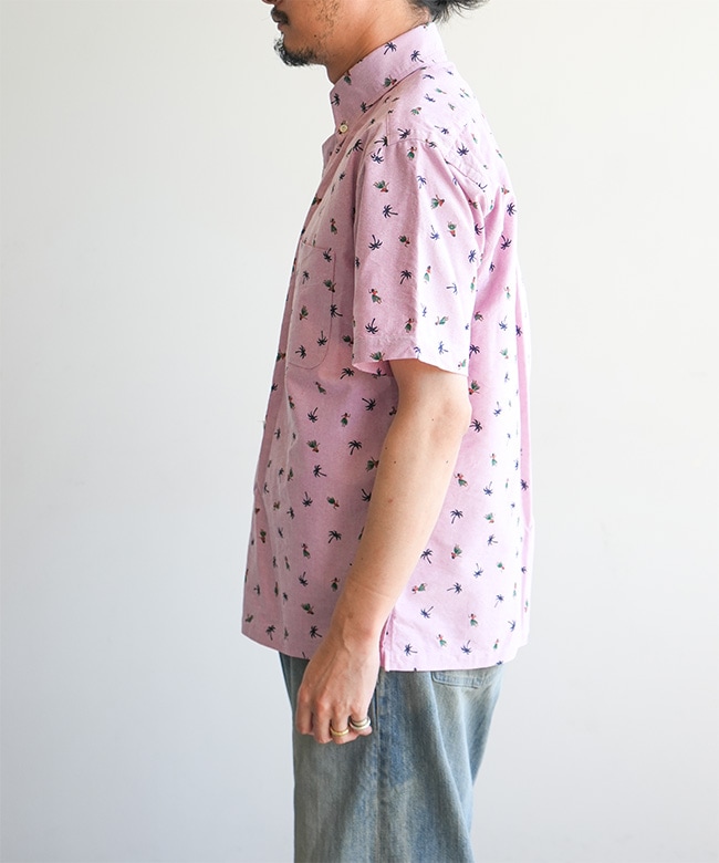 ハンガー付属】SUN SURF(サンサーフ) COTTON OXFORD B.D. SHIRT “HULA