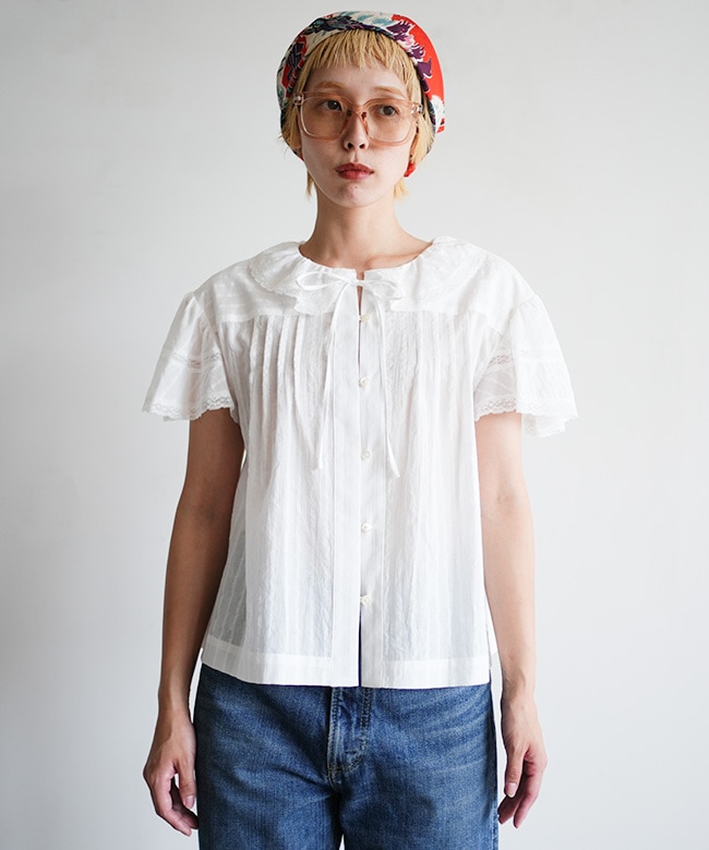 THE SHINZONE(ザ シンゾーン) LACE BLOUSE レースブラウス レディース