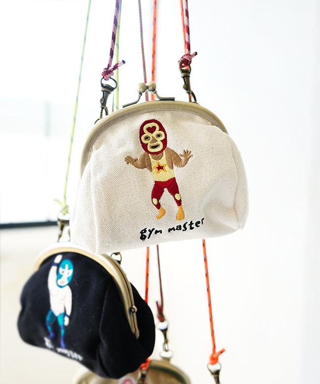 gym master(ジムマスター) 覆面レスラーガマグチミニショルダー 財布