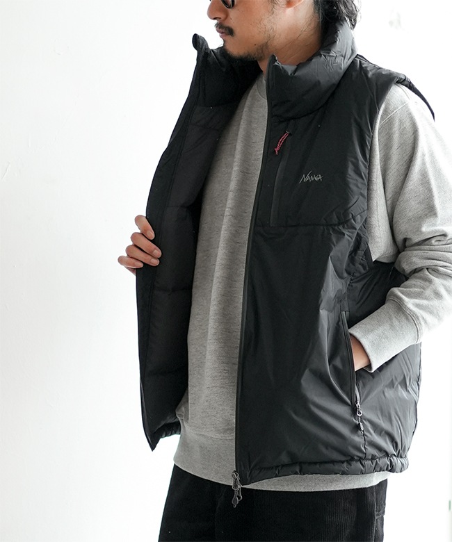   グレー ダウンベスト USA製 80s THE NORTH FACE Down Vest 灰 L ノースフェイス